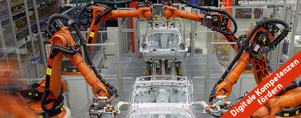 Roboter in der Autoproduktion