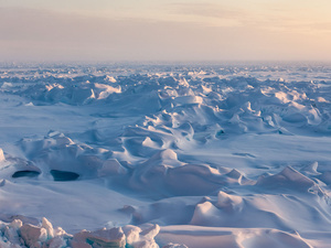 Eisdecke des Arktischen Ozeans