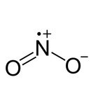 Chemische Struktur von Stickstoffdioxid