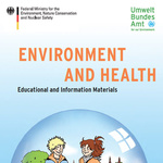 Bundesumweltministerium, Titelseite des Schülerheftes "Environment and health"