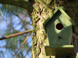 Gartenbewohnern einen Unterschlupf bieten