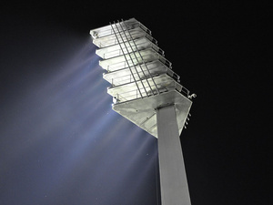 Aufwendige Technik, helles Licht