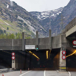 Portal des Gotthard-Straßentunnels