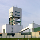 Aufnahme des Erkundungsbergwerk Gorleben für ein Endlager.