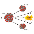 Als Radioaktivität wird die Eigenschaft der Atomkerne bestimmter Stoffe bezeichnet, sich ohne äußere Einwirkung in andere Kerne umzuwandeln. Chemikalische Zeichnung ionisierender Strahlung