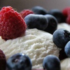 Eiscreme mit Beeren Eiscreme mit Beeren