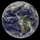 Satellitenbild von der Erde