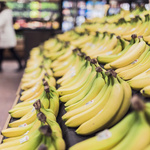 Bananen im Supermarkt