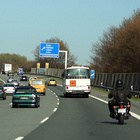 Fahrzeuge auf der Autobahn
