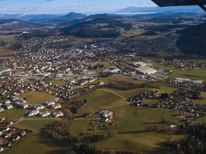 Die Landschaft wird zugebaut