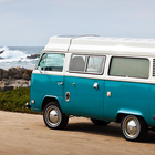 Campingbus am Strand