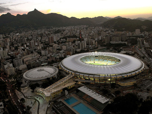 Rio de Janeiro: Maracanã-Stadion für die Fußballweltmeisterschaften 1950 und 2014