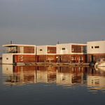 Schwimmende Häuser