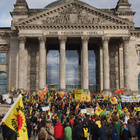 Umwelt-Demonstration vor dem Reichstag