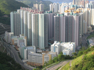 Hongkong: Wohnhäuser