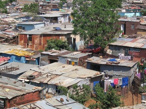 Die Townships in Südafrika